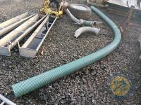 Slurry pipe hose & 2 fittings 5" - 3