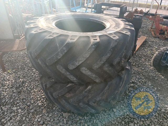 495/70 R24 2 off alliance tyres