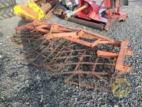 15ft folding chain harrow (orange) - 4