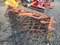 15ft folding chain harrow (orange) - 5