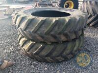 2 520/85 R42 tractor tyres - 2