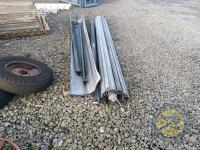 Approx 11ft wide x 8ft deep roller door with working electric motor - 3