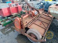 Howard 80" rotavator with new back door- needs a shaft - 3