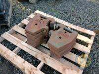 11x Original ford stamped weights - 2