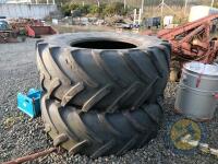 2 tyres 710/70 R38 - 2