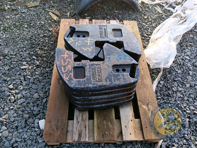 10 45kg case tractor weights