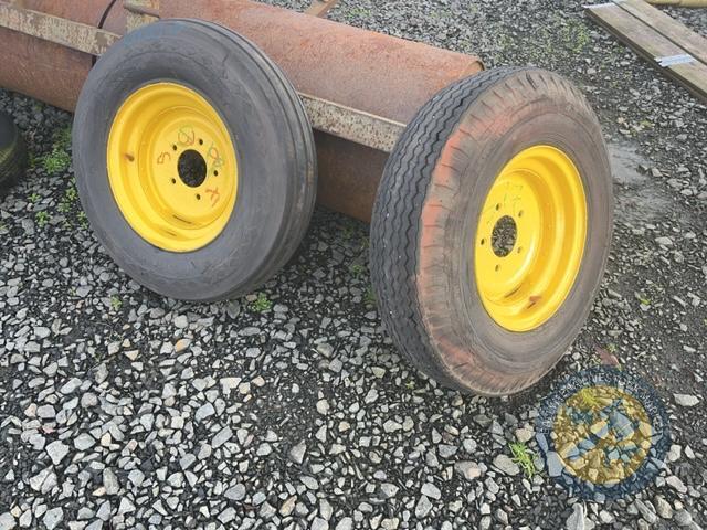 2 Trailer wheels