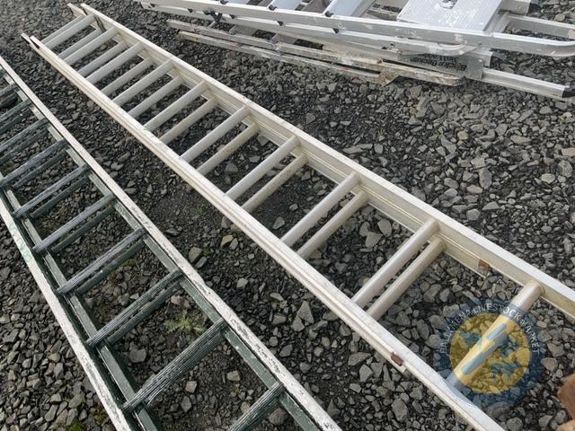 18ft galvanised ladder