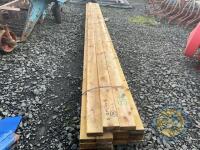 19 16ft 4x1.5 lengths of timber - 2