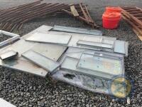 Lot of pvc windows and panes of double glazing - 3