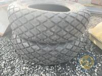 2 tyres BKT 16.9 R28 grass tyres