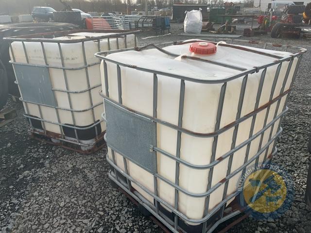 2x IBC cubes