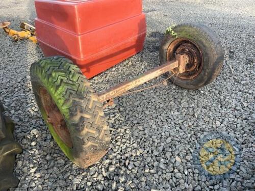 Trailer axle