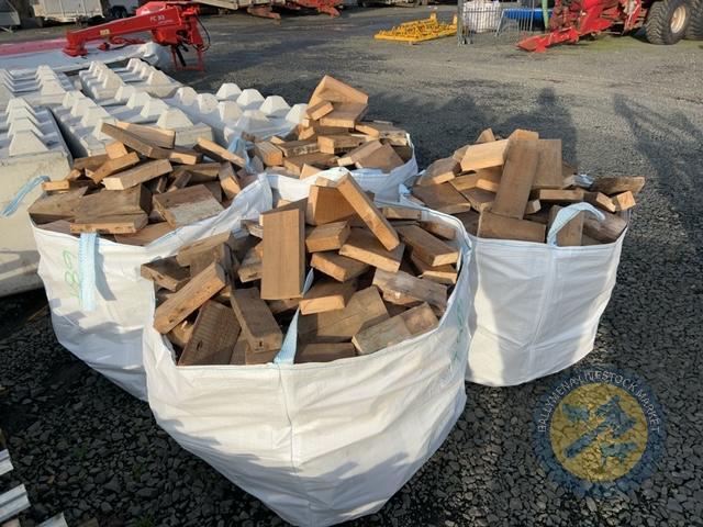 4 bags of fire wood