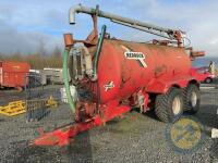 Redrock 2500gln slurry tanker with over hedge boom