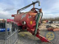 Redrock 2500gln slurry tanker with over hedge boom - 3