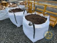 2 bags of soil