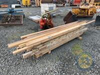 Timber assorted some suited for pergola - 3