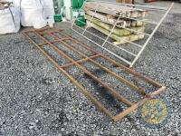 15ft 2 heavy duty gate with yoke