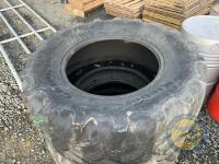 2 540/65 R28 michelin tyres - 2