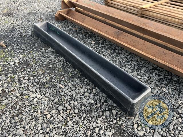 6ft plastic sheep trough