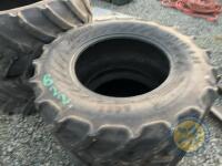 Full set of tractor tyres mitas 650/65 R38 540/65 R28 - 2