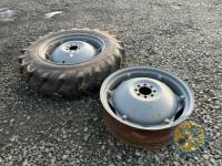 2 MF35 Tyres and rims