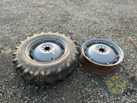 2 MF35 Tyres and rims - 2