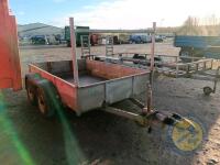 Galvanised 8x5 car trailer - 4