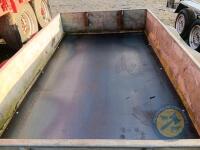 Galvanised 8x5 car trailer - 6