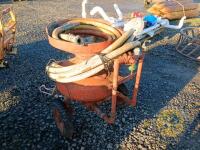 Industrial 3 bag sand blaster with hose and spare hose - 3