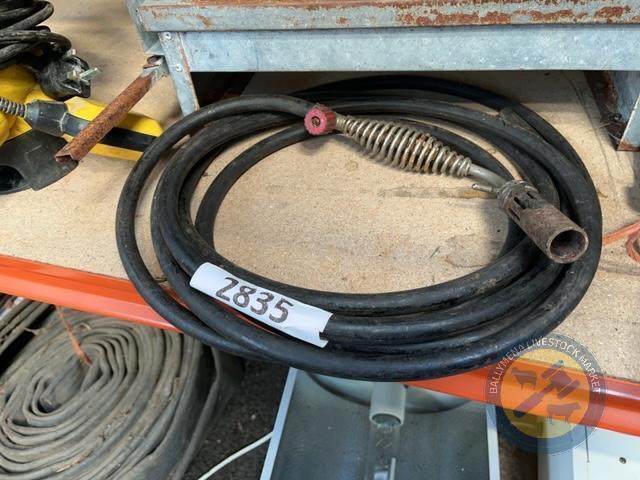 Gas burner & hose