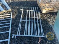 2x metal hurdles