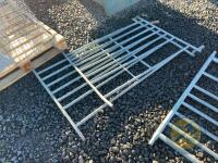 2x metal hurdles - 2