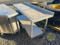 Stainless steel table - 2