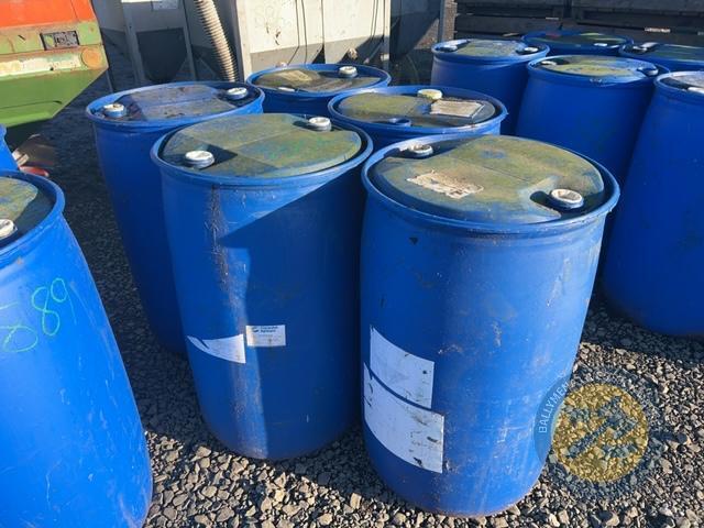 5x blue barrels