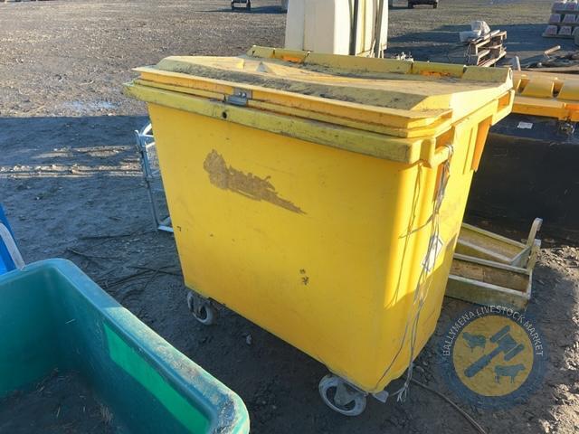 Yellow bin