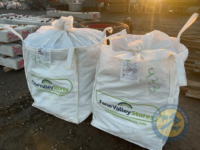 50 1/2 ton meal bags