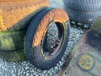 Single front tractor tyres - 2