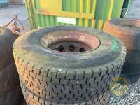 4 Lorry tyres & rims - 2