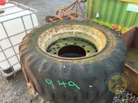 3 assortment of tyres & rims - 2