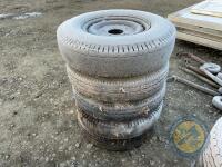 5x 6.50/R16 tyres