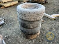 4x 195/50/R13 tyres