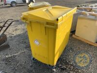 Yellow bin & key - 2