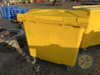 Yellow bin & key - 3