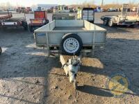 Ifor Williams 12x6 dropside trailer with spare wheel tandem axle - 2