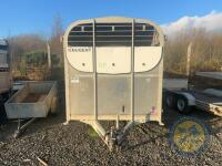 Nugent triaxle livestock trailer 14ft - 2