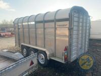 Nugent triaxle livestock trailer 14ft - 6