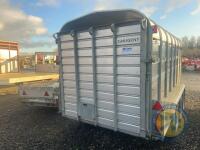 Nugent triaxle livestock trailer 14ft - 7