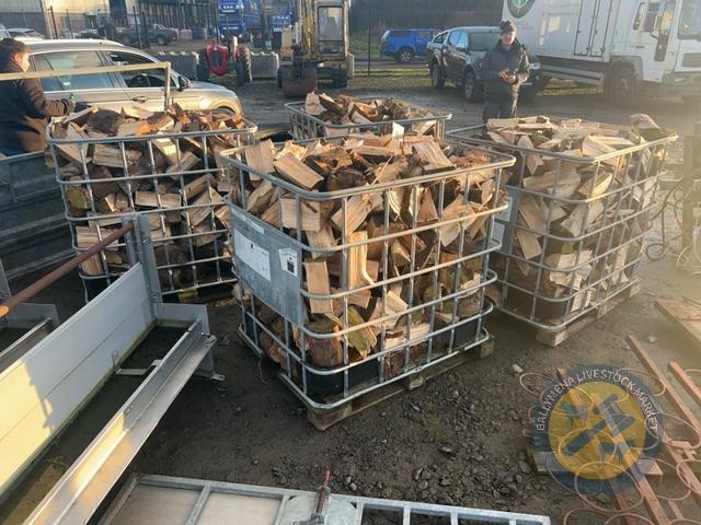 4x crates of firewood